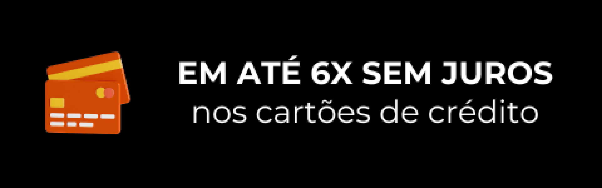 6x sem juros