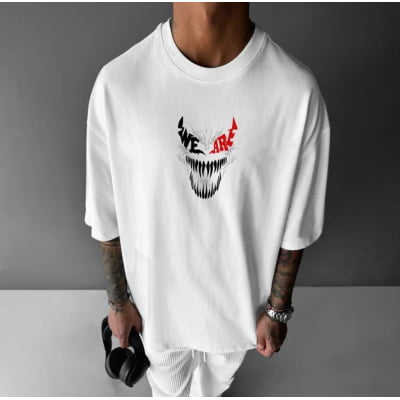 Camiseta Oversized We Are Branca