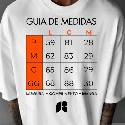 Camiseta Oversized Fênix Branca